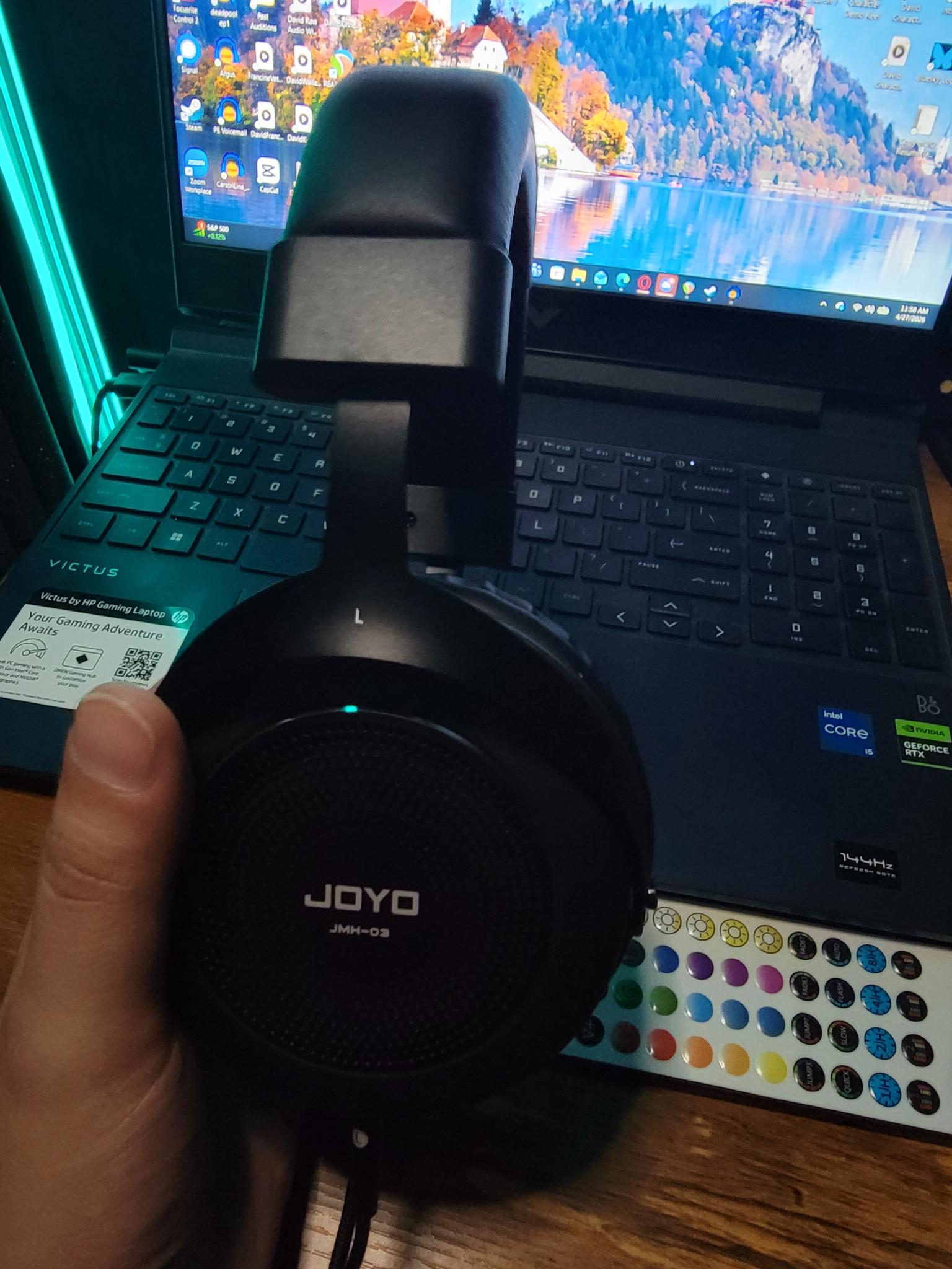 David Kinney headphones